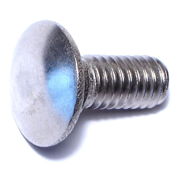 Midwest Fastener Carriage Bolt, Square Neck, 18 (Coarse), 3/4 in L, 18-8 Stainless Steel, 50 PK 50598 - main